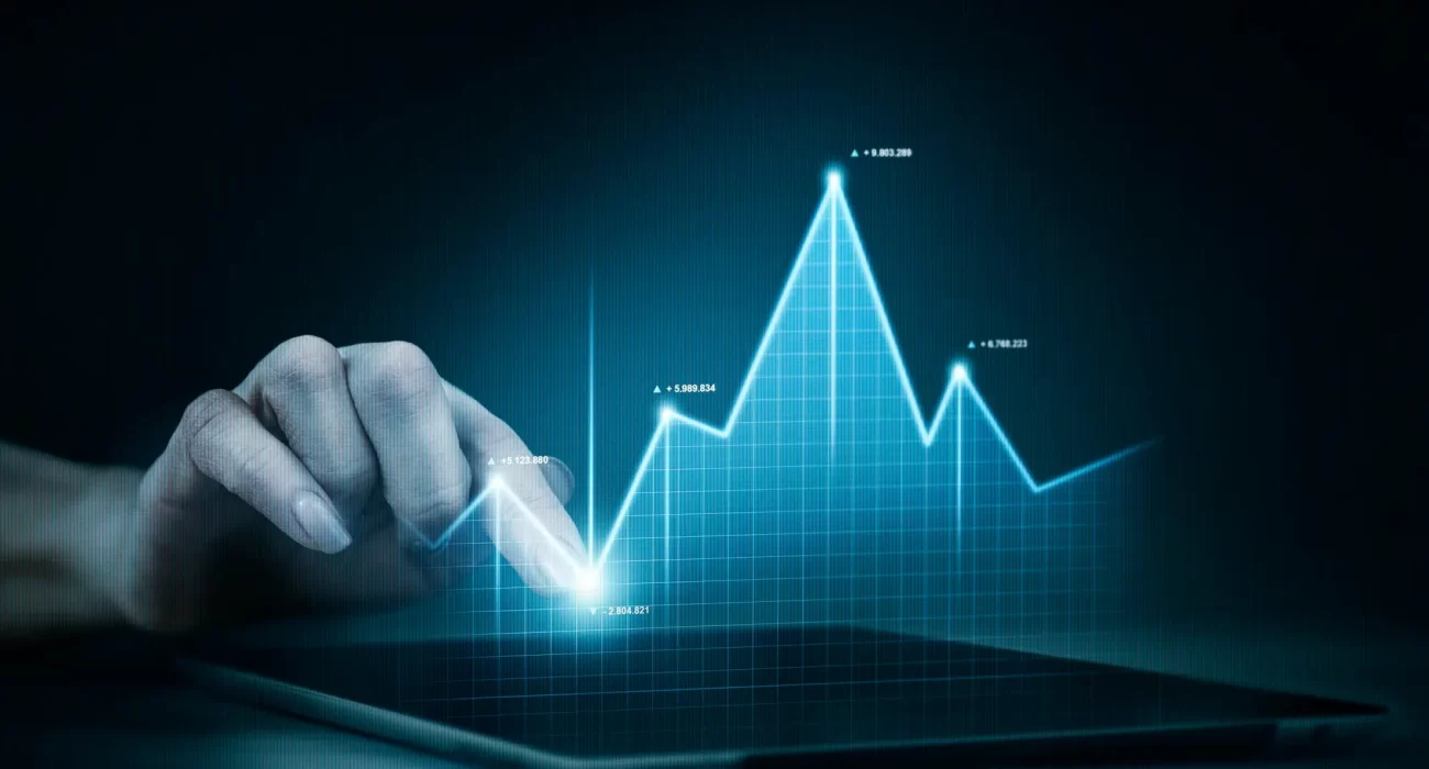 branding agency in calicut's business-concept-with-graphic-holography